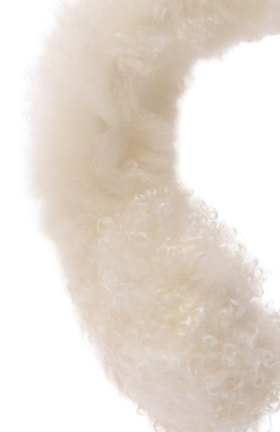 Меховые наушники из овчины YVES SALOMON, арт. 26WAA623XXMAAG, фото 3