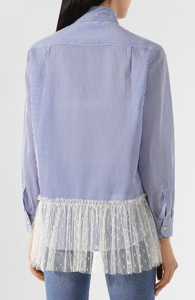 Хлопковая блузка REDVALENTINO, арт. TR3ABD10/4SD, фото 4