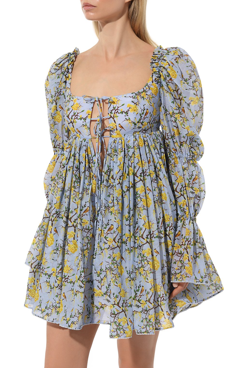 Платье из хлопка и шелка YVON, арт. 0 220027, фото 3