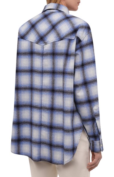 Шерстяная рубашка ISABEL MARANT ETOILE, арт. CH0748-21A012E/MARCELIA, фото 4