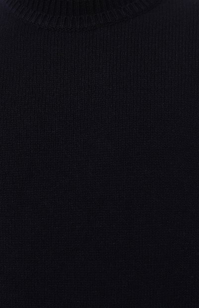 Свитер из шерсти и льна MAISON MARGIELA темно-синего цвета по цене 99500 руб., арт. SI1GP0001/S18064, фото 5 Свитер из шерсти и льна MAISON MARGIELA, арт. SI1GP0001/S18064, фото 5