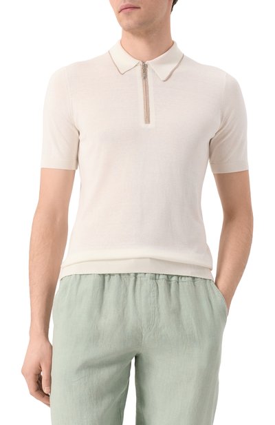 Шелковое поло GRAN SASSO, арт. 43166/23506, фото 3