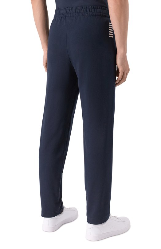 Хлопковые брюки EA7 8NPP65/PJVRZ Синий  8NPP65/PJVRZ Фото 4