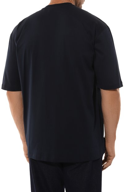 Хлопковая футболка ZILLI, арт. TSR001M0110VFST00/66, фото 4