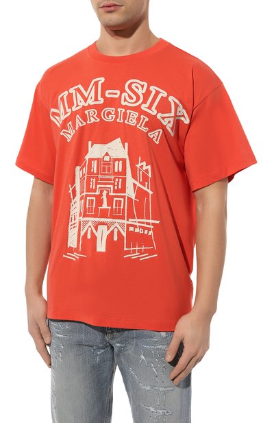 Хлопковая футболка MM6, арт. S52GC0276/S24312, фото 3