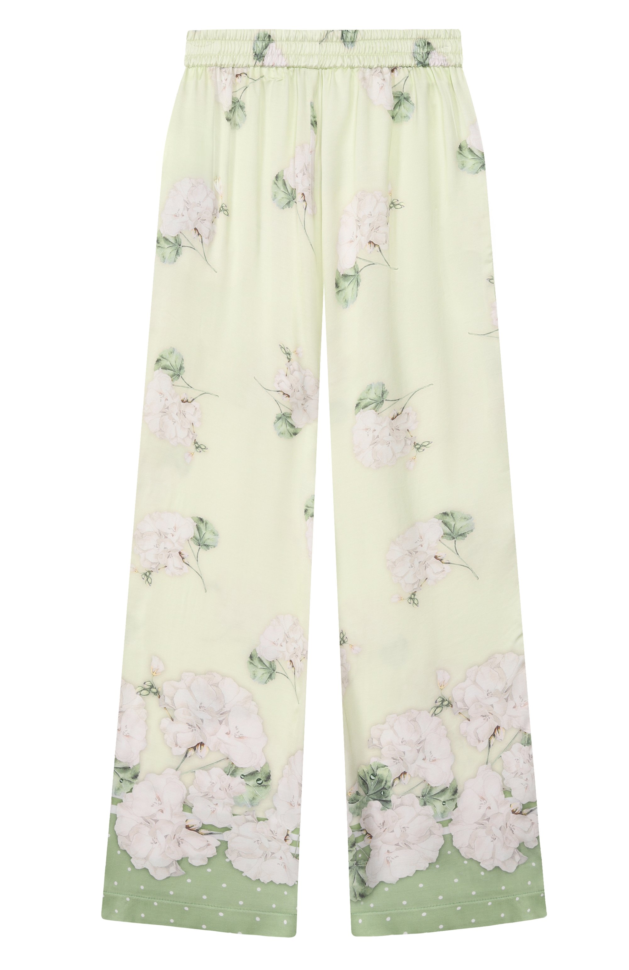 Брюки из вискозы MONNALISA, арт. 71G403, фото 2