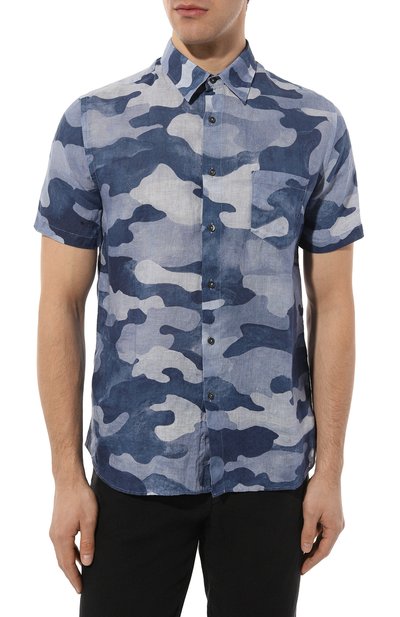 Льняная рубашка 120% LINO, арт. 31ALIM1368/000G248/100, фото 3