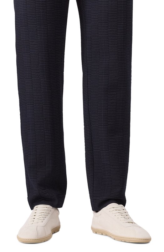 Замшевые кроссовки Giorgio Armani X2X208/XF829 Кремовый  X2X208/XF829 Фото 3