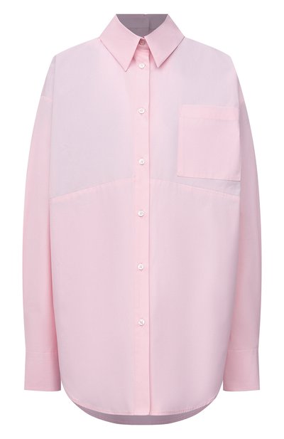 Женская хлопковая рубашка MSGM, арт. 3141MDE12 217603