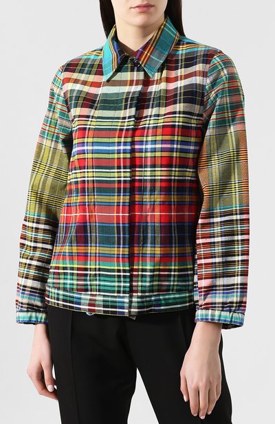 Хлопковый жакет DRIES VAN NOTEN разноцветного цвета по цене 49850 руб., арт. 191-30508-7036, фото 3 Хлопковый жакет DRIES VAN NOTEN, арт. 191-30508-7036, фото 3