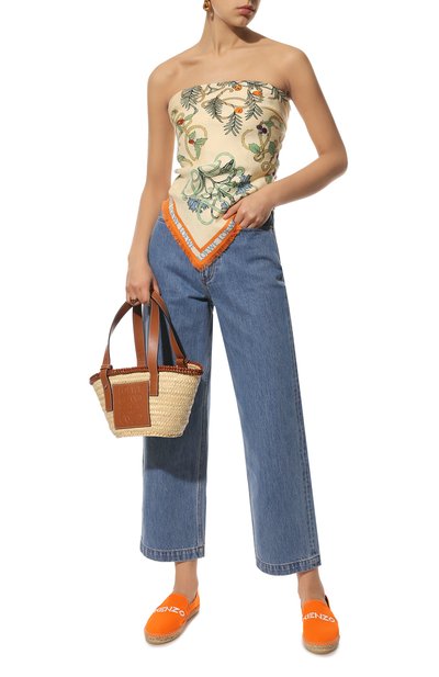 Текстильные эспадрильи KENZO, арт. FC52ES186F77, фото 2