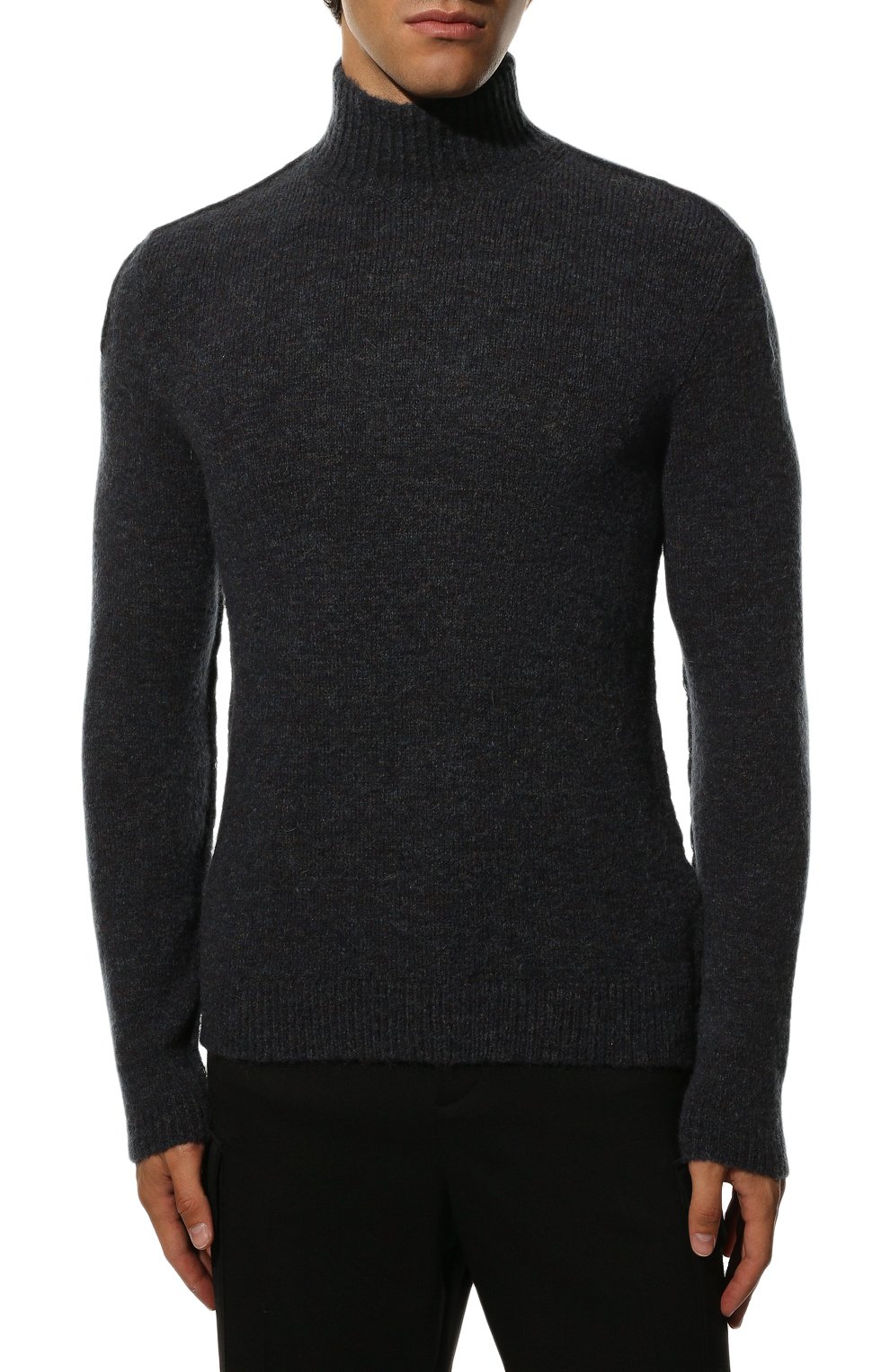 Свитер TRANSIT темно-синего цвета по цене 31400 руб., арт. CFUTRS18531, фото 3 Свитер TRANSIT, арт. CFUTRS18531, фото 3