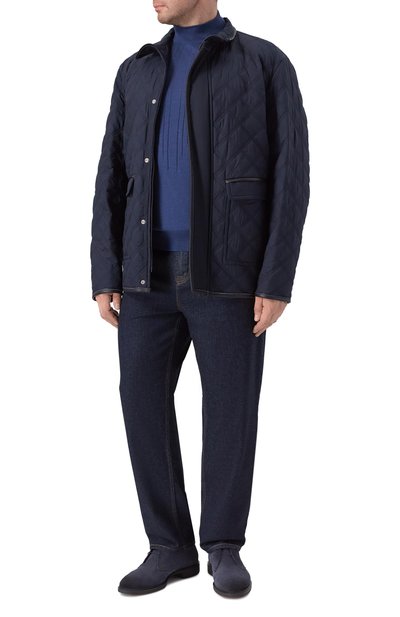 Водолазка из шерсти и шелка ZILLI, арт. KMN001M0230VZRD00_002, фото 2