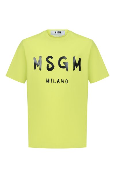 Мужская хлопковая футболка MSGM, арт. 4040MM510/267002