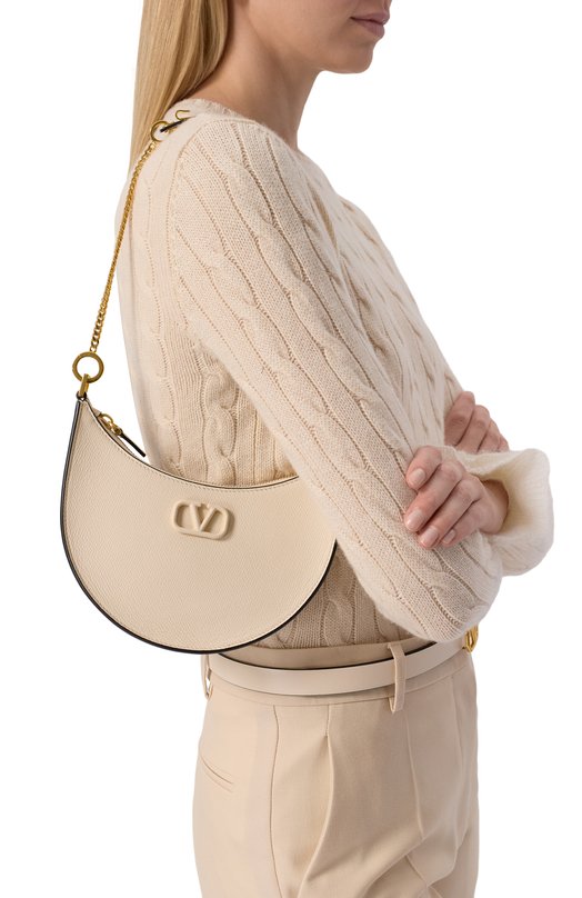Сумка VLogo Signature mini Valentino 6W2P0W19/RQR Кремовый  6W2P0W19/RQR Фото 2