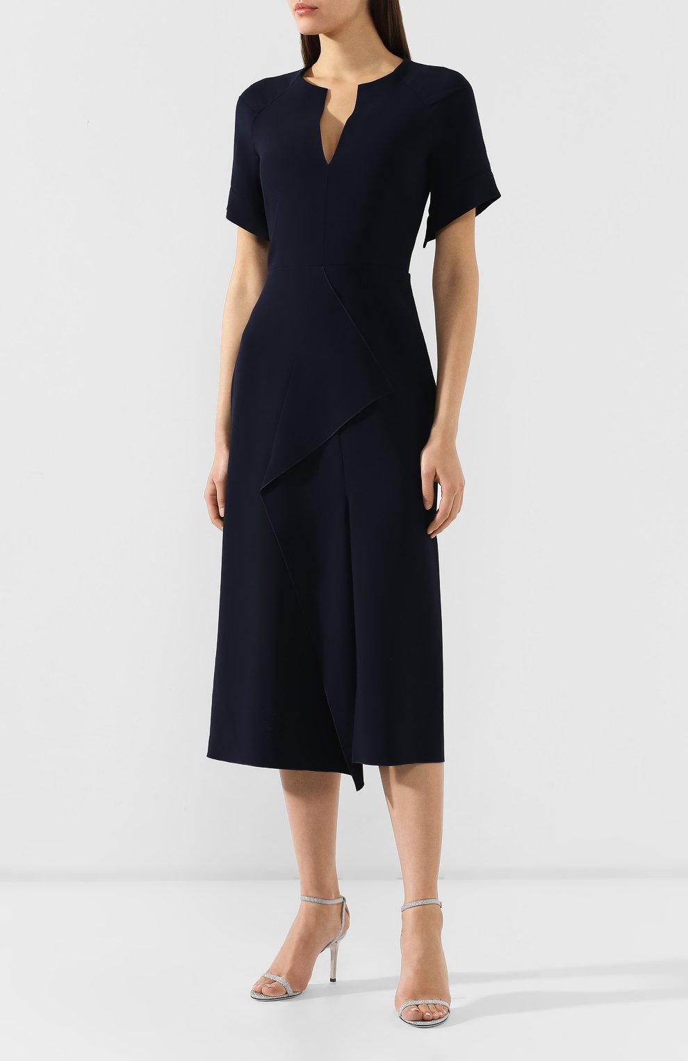 Платье с оборкой ROLAND MOURET, арт. SS19/S0703/F2241, фото 3