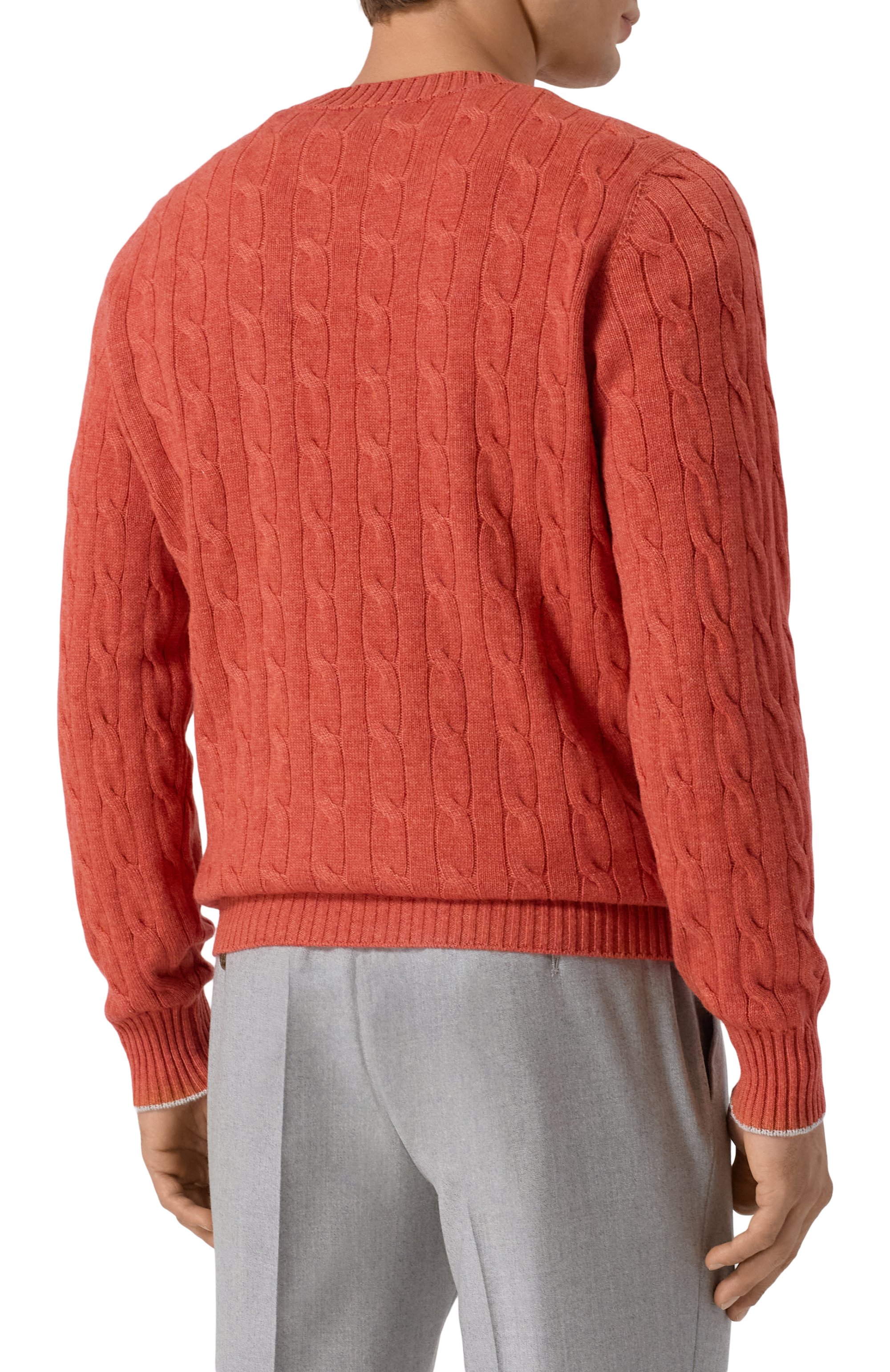 Кашемировый джемпер BRUNELLO CUCINELLI, арт. M22707200, фото 4