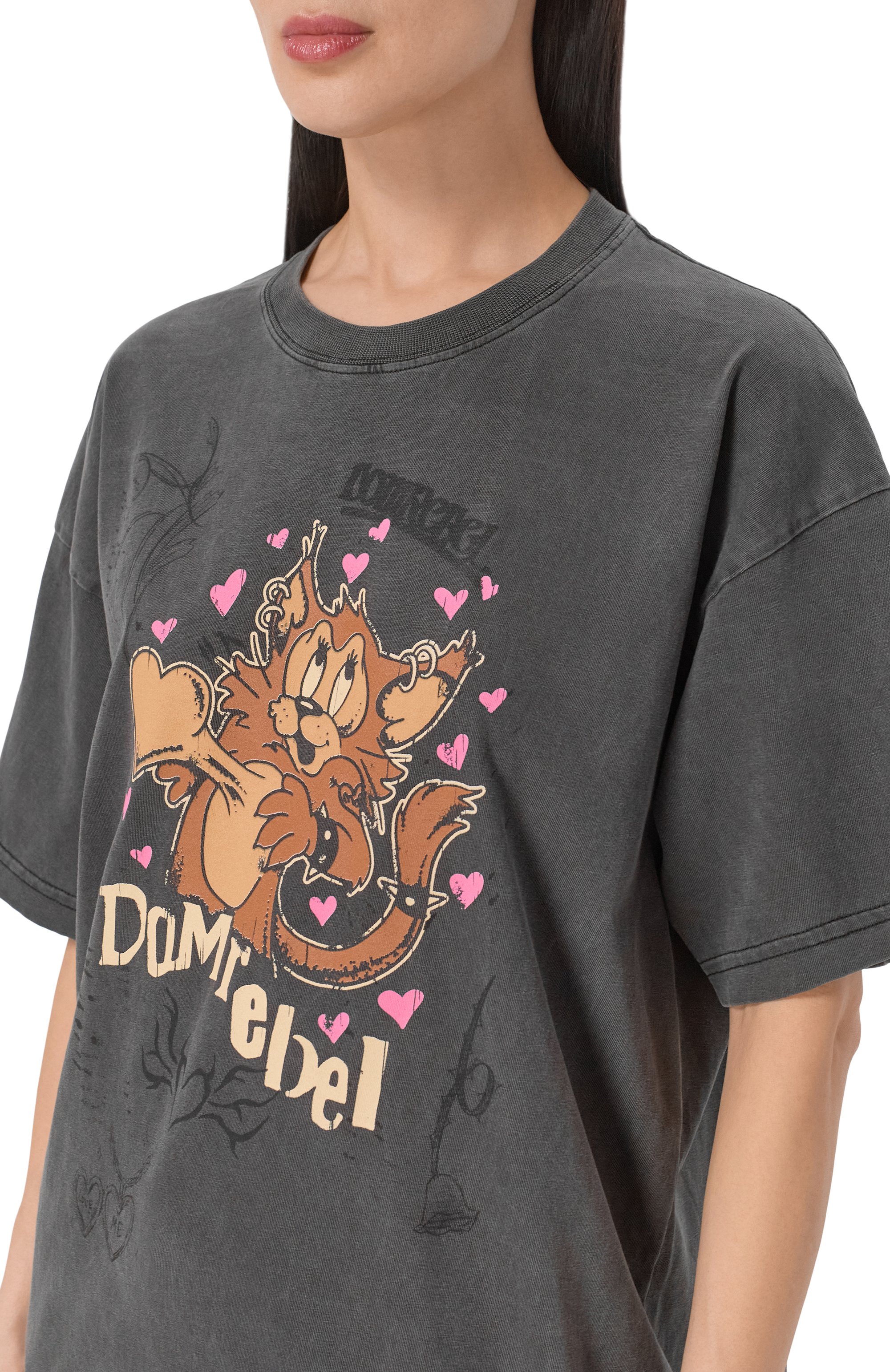 Хлопковая футболка DOMREBEL, арт. B00M/T-SHIRT, фото 5