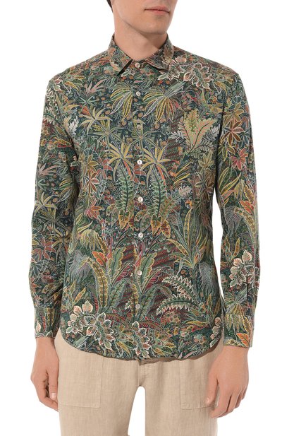 Хлопковая рубашка MC2 SAINT BARTH, арт. STBM/SIKELIA/06558D, фото 3