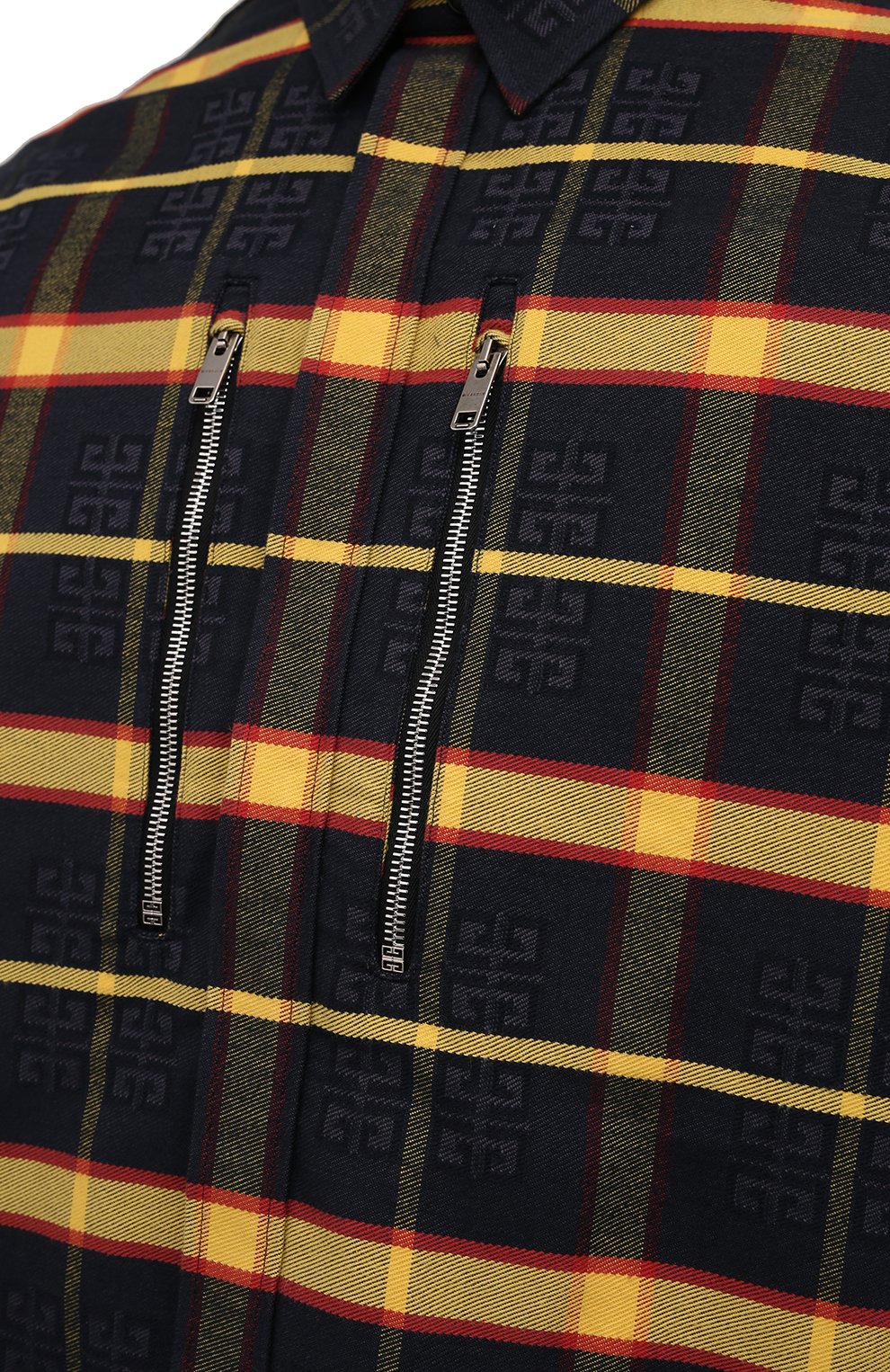 Хлопковая рубашка GIVENCHY, арт. BM60SA141D, фото 5