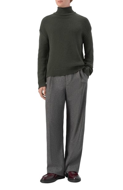 Шерстяные брюки JIL SANDER, арт. J22KA0372/J40333, фото 2