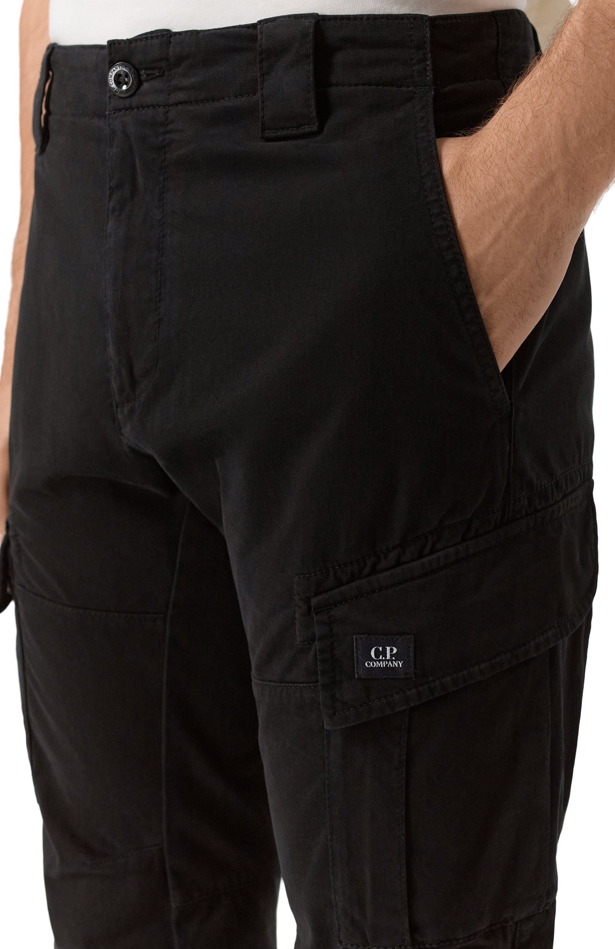 Хлопковые брюки-карго C.P. COMPANY, арт. RFCMPA732A005529G, фото 5