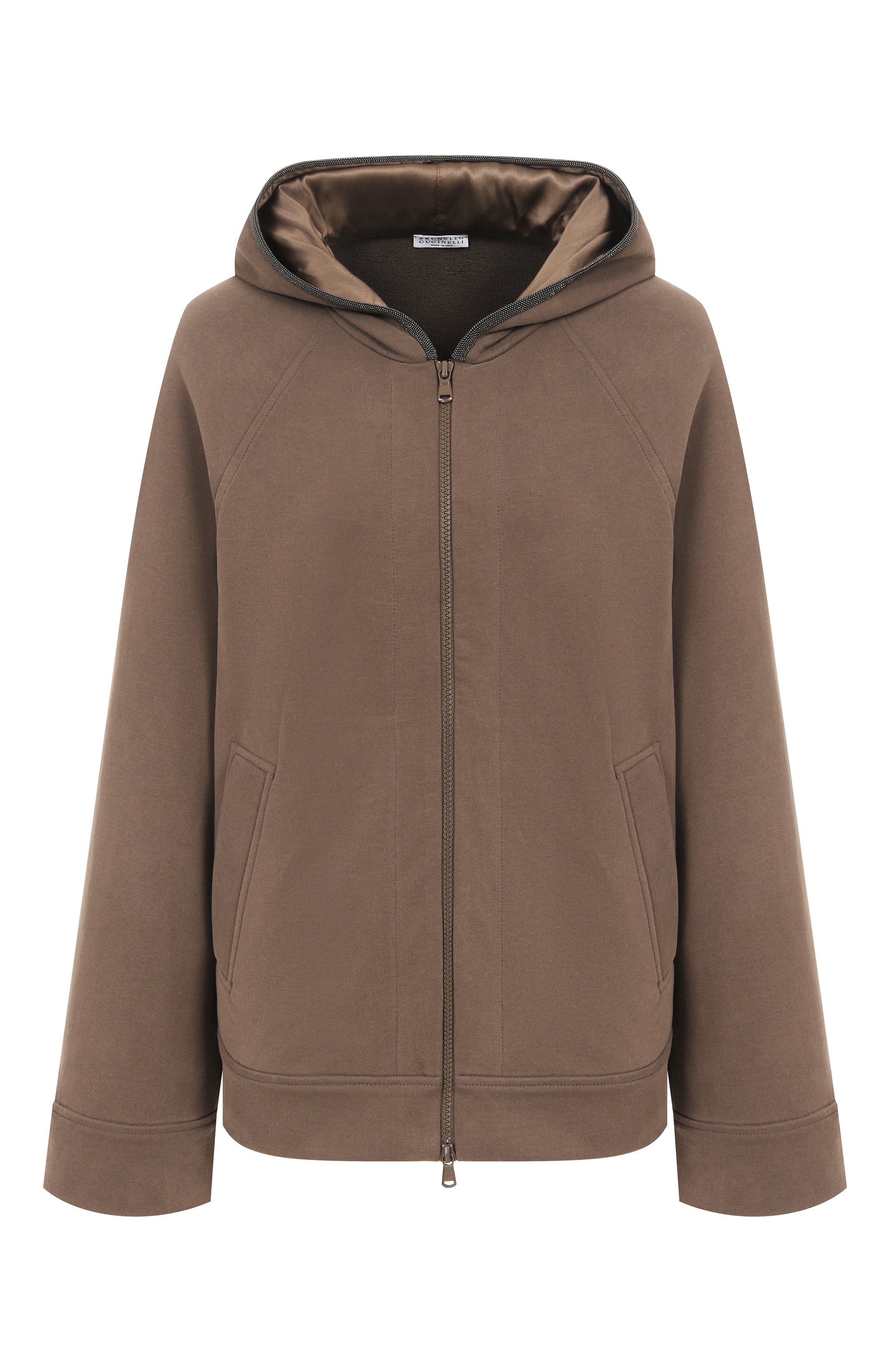 Хлопковая толстовка BRUNELLO CUCINELLI, арт. MN05NS0406, фото 1