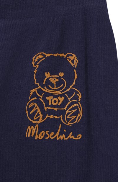 Хлопковые легинсы MOSCHINO, арт. HDP065/LBA12/10-14, фото 3