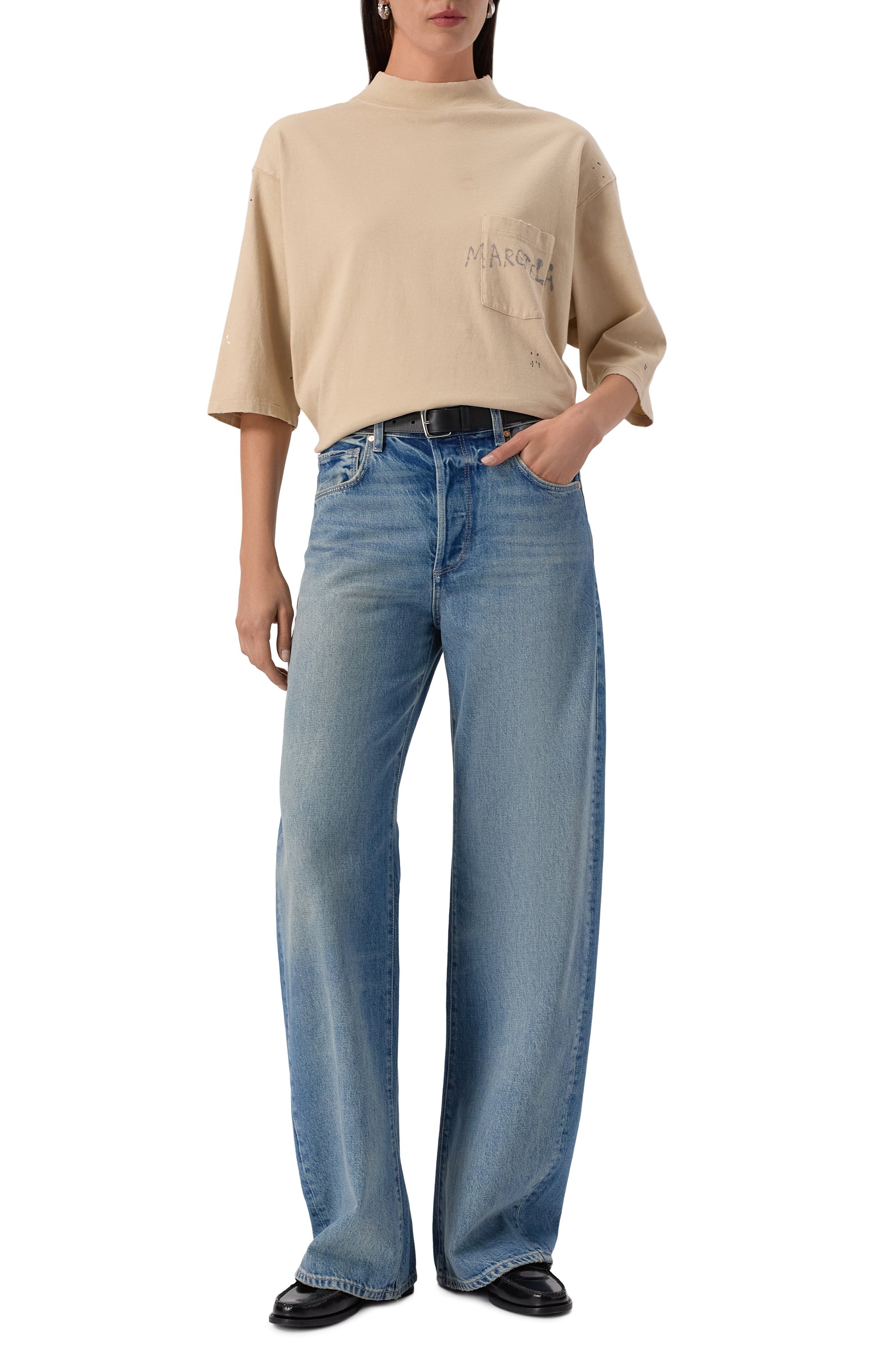 Хлопковая футболка MAISON MARGIELA, арт. S50GC0714/S24567, фото 6