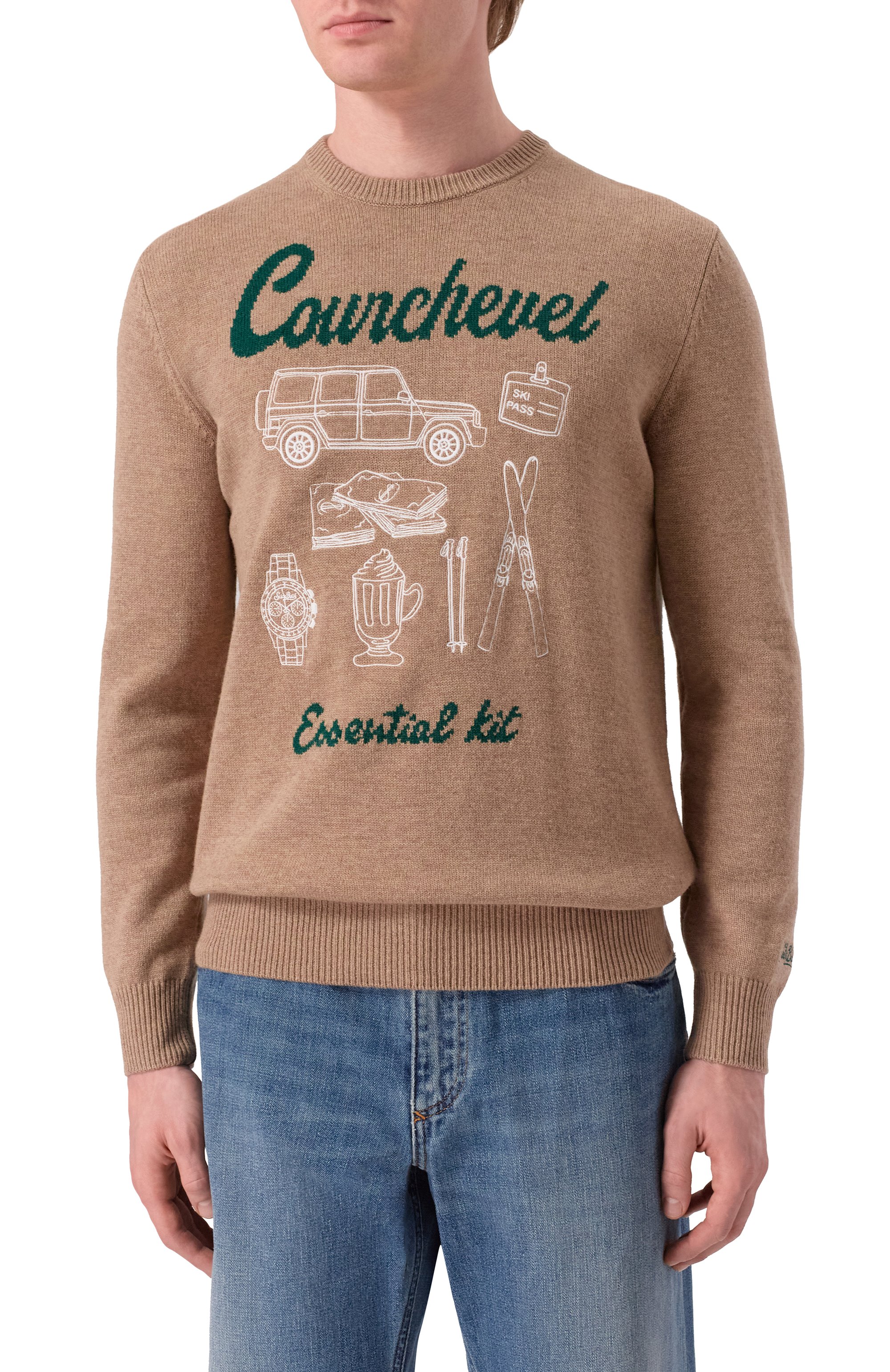 Джемпер из шерсти и вискозы MC2 SAINT BARTH, арт. HER0001-02911I/HER0N, фото 3