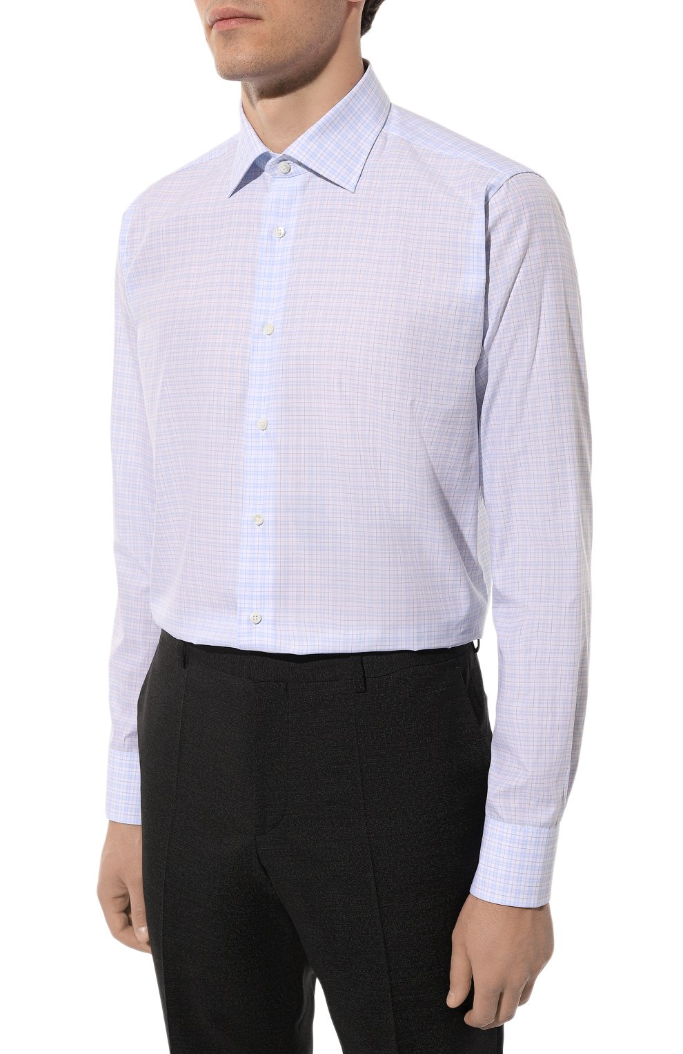 Хлопковая сорочка CANALI, арт. 718/GD03154, фото 4