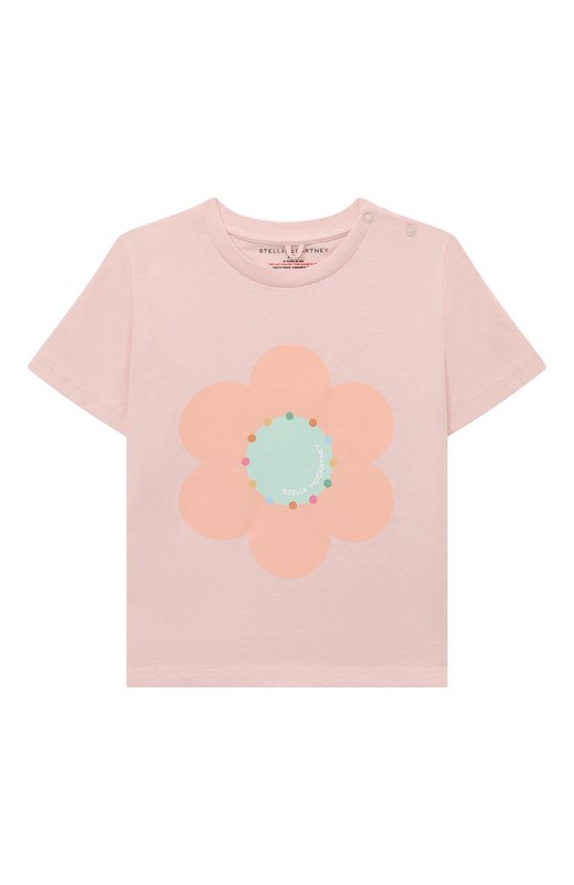 Хлопковая футболка Stella McCartney
