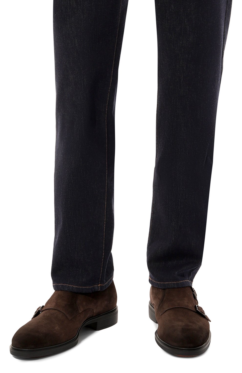 Замшевые монки easy on SANTONI, арт. MGEG18949NEAXGEX, фото 3