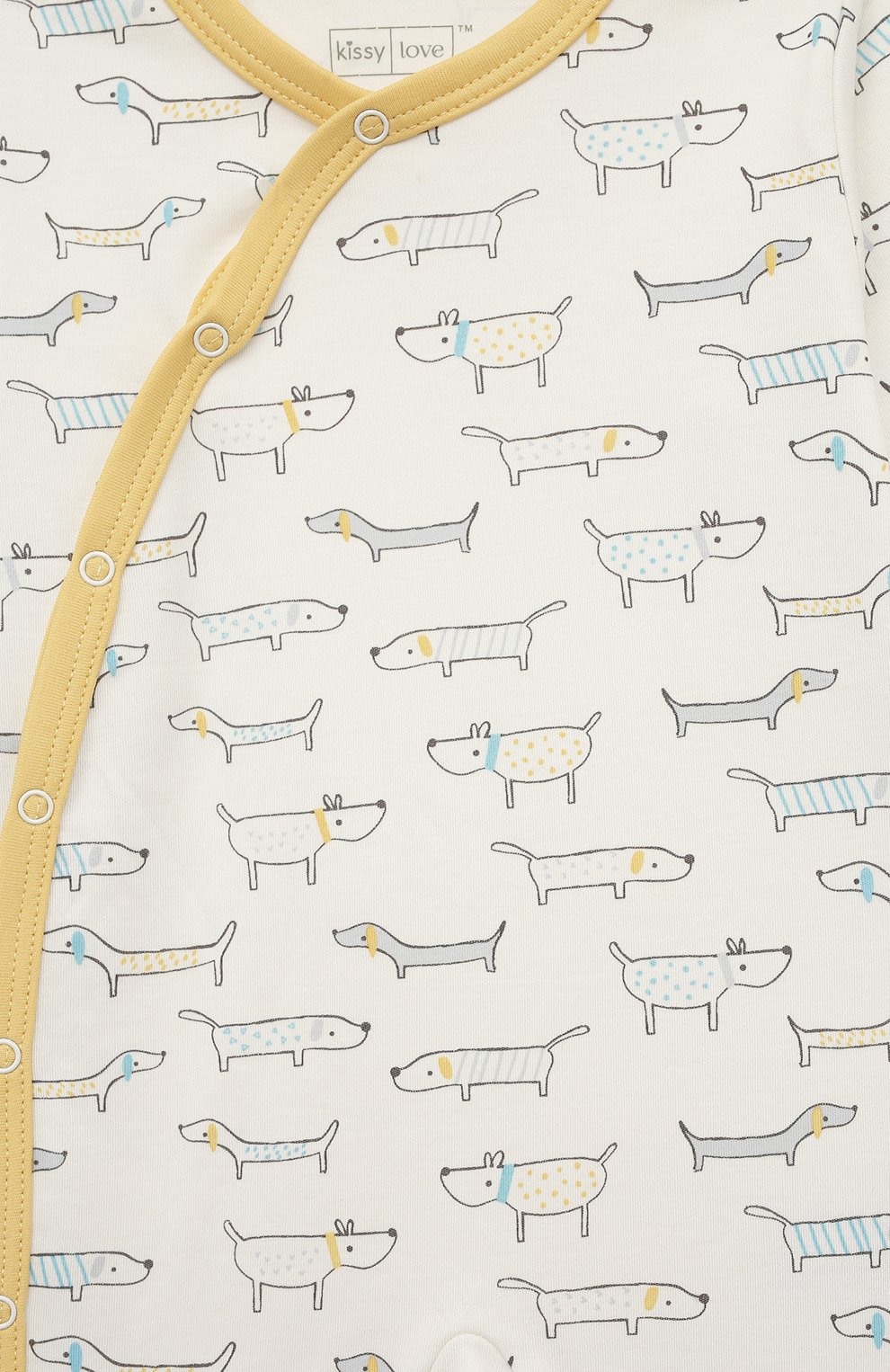 Хлопковый комбинезон KISSY KISSY разноцветного цвета по цене 7995 руб., арт. XNQ00028N, фото 3 Хлопковый комбинезон KISSY KISSY, арт. XNQ00028N, фото 3