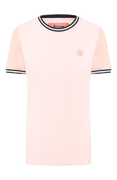 Женская хлопковая футболка ACNE STUDIOS, арт. AL0040