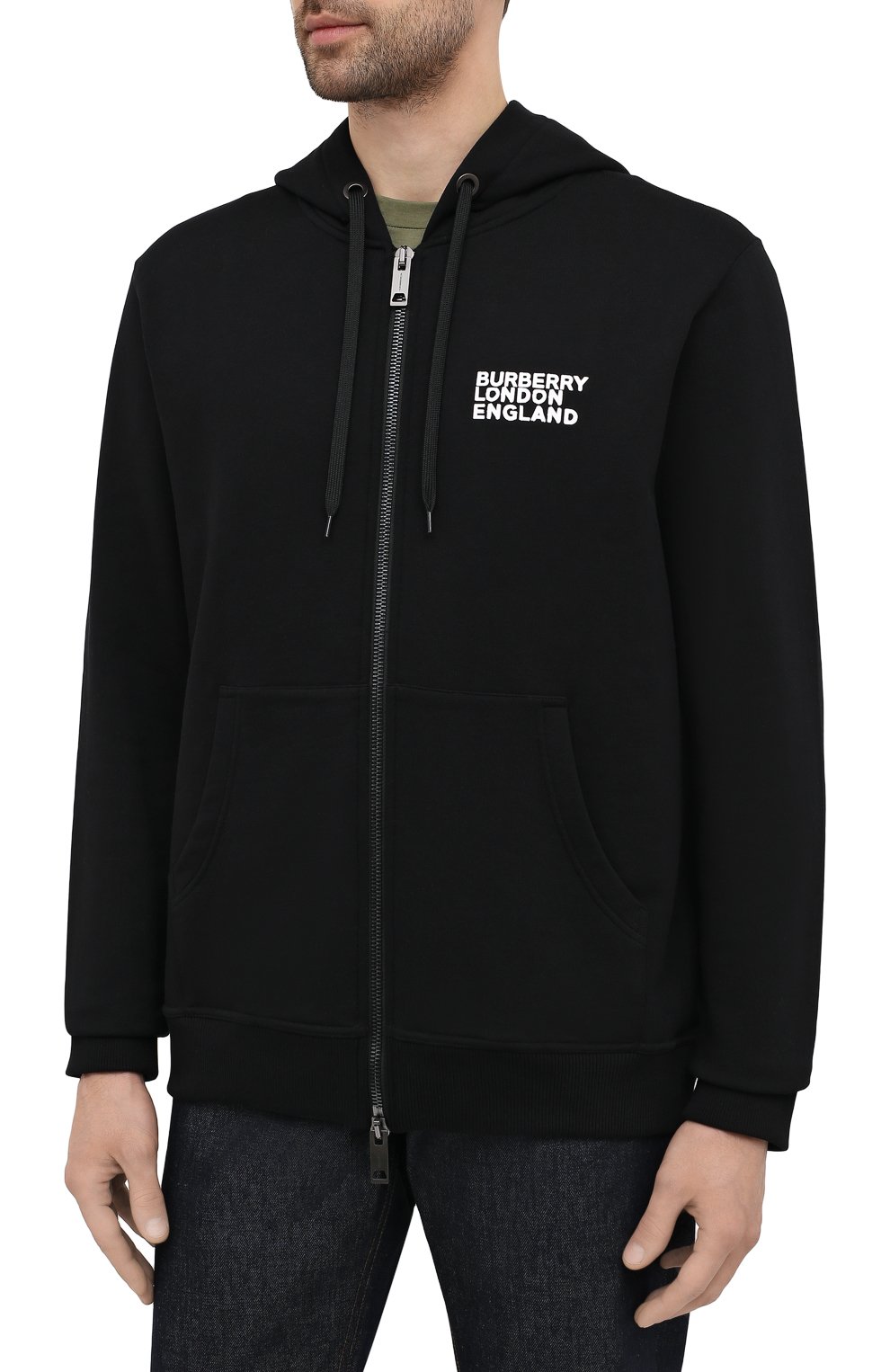 Хлопковая толстовка BURBERRY, арт. 8037582, фото 3