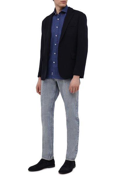 Замшевые оксфорды PANTANETTI, арт. 15305A/S0FFICE, фото 2