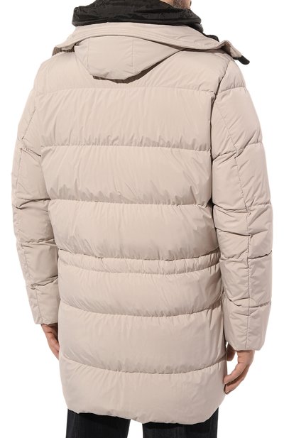 Пуховик davide-stp MOORER светло-серого цвета по цене 299500 руб., арт. DAVIDE-STP, фото 4 Пуховик davide-stp MOORER, арт. DAVIDE-STP, фото 4