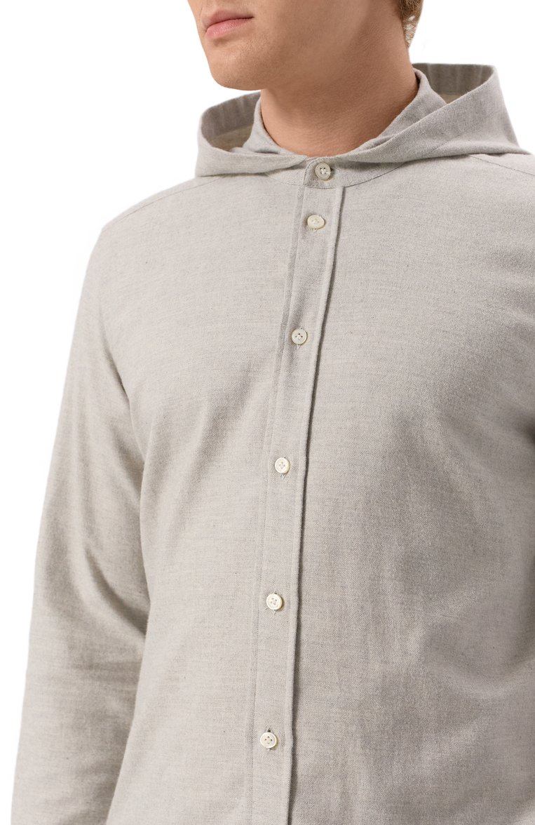 Хлопковая рубашка MVST, арт. ILS118F/A352, фото 5