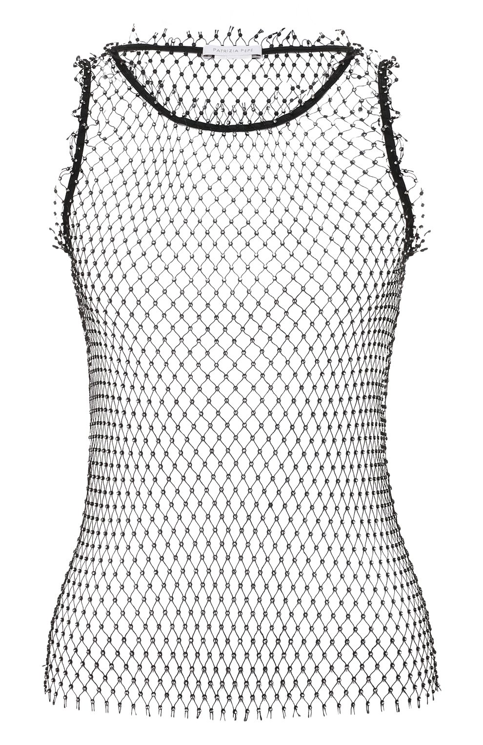 Топ с отделкой стразами PATRIZIA PEPE, арт. 2C1439_A183, фото 1