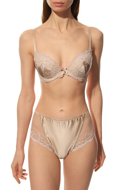 Трусы-слипы с завышенной талией LISE CHARMEL светло-бежевого цвета по цене 17260 руб., арт. ACC0380, фото 2 Трусы-слипы с завышенной талией LISE CHARMEL, арт. ACC0380, фото 2