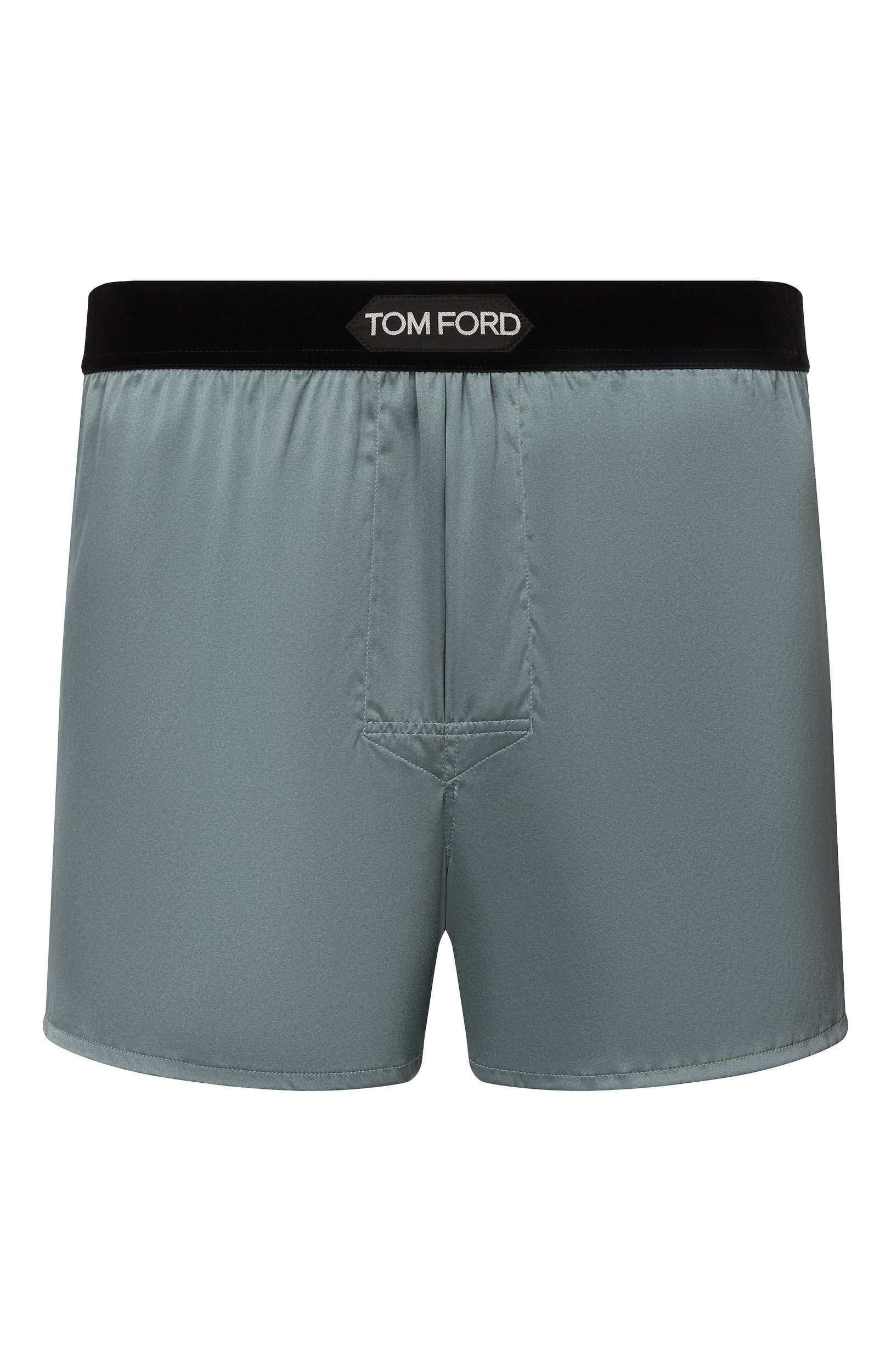 Шелковые боксеры TOM FORD бирюзового цвета по цене 36050 руб., арт. T4LE4101, фото 1 Шелковые боксеры TOM FORD, арт. T4LE4101, фото 1