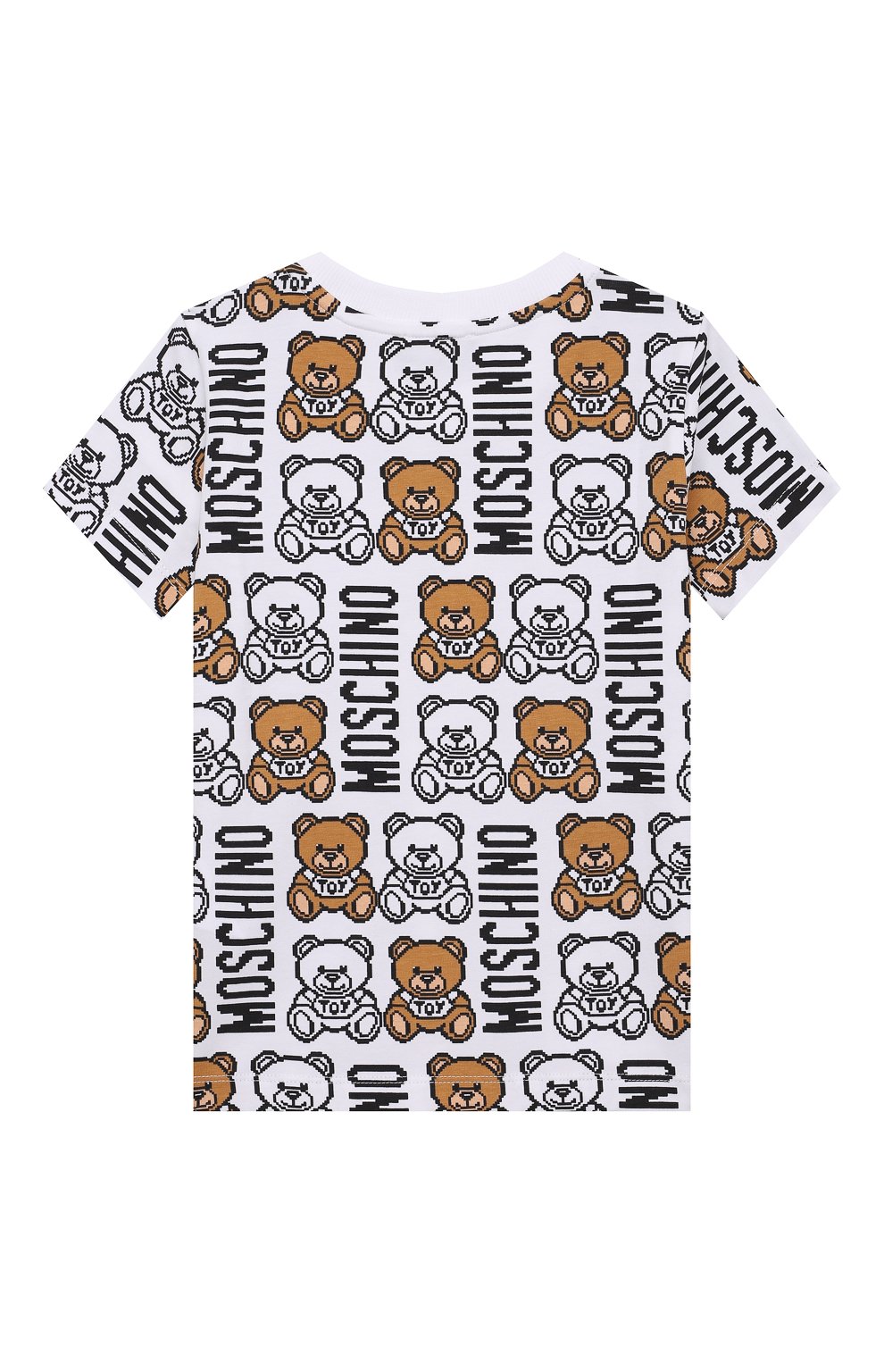 Хлопковая футболка MOSCHINO, арт. HUM03P/LBB89/4A-8A, фото 2