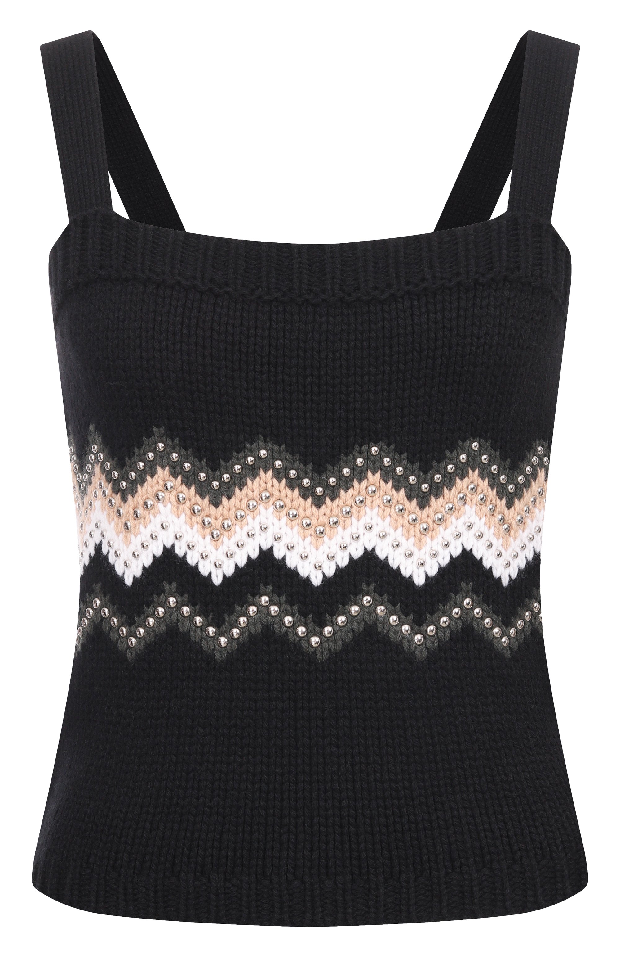 Топ из шерсти и кашемира ELIE SAAB, арт. T0229NF25/CK010, фото 1