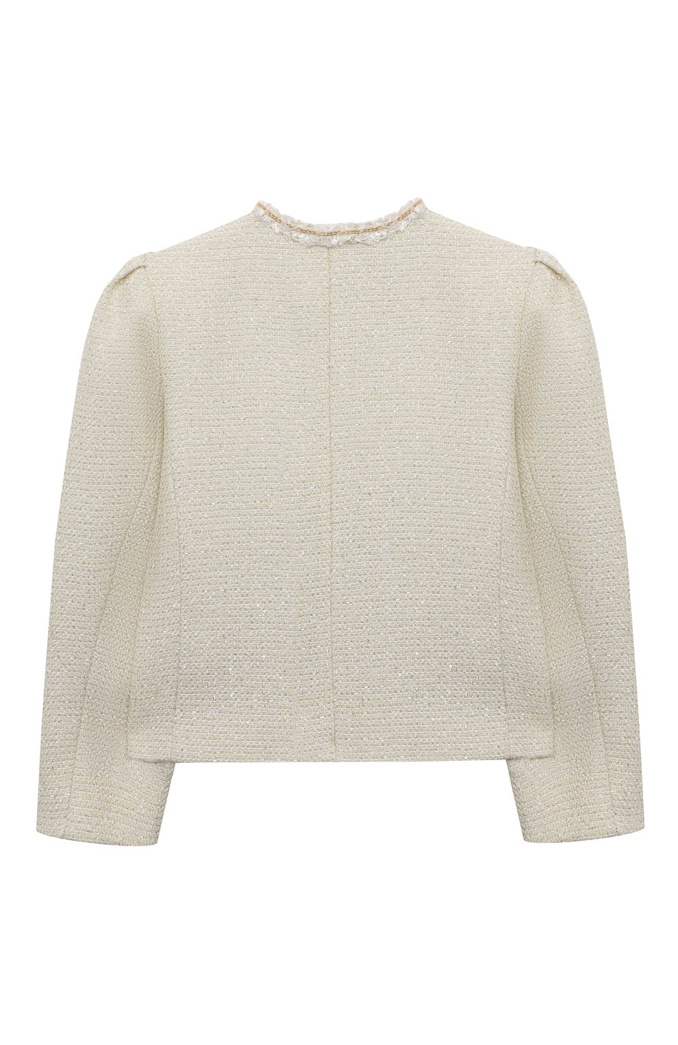 Жакет DESIGNERS CAT кремового цвета по цене 39950 руб., арт. 100000K01001458/14A-16A, фото 2 Жакет DESIGNERS CAT, арт. 100000K01001458/14A-16A, фото 2