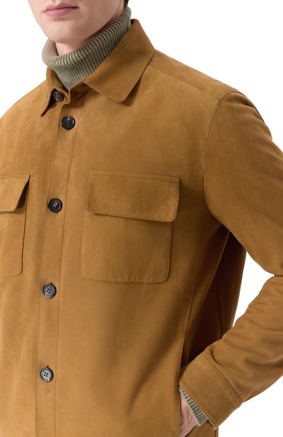 Замшевая куртка-рубашка LORO PIANA, арт. FAP3922, фото 5