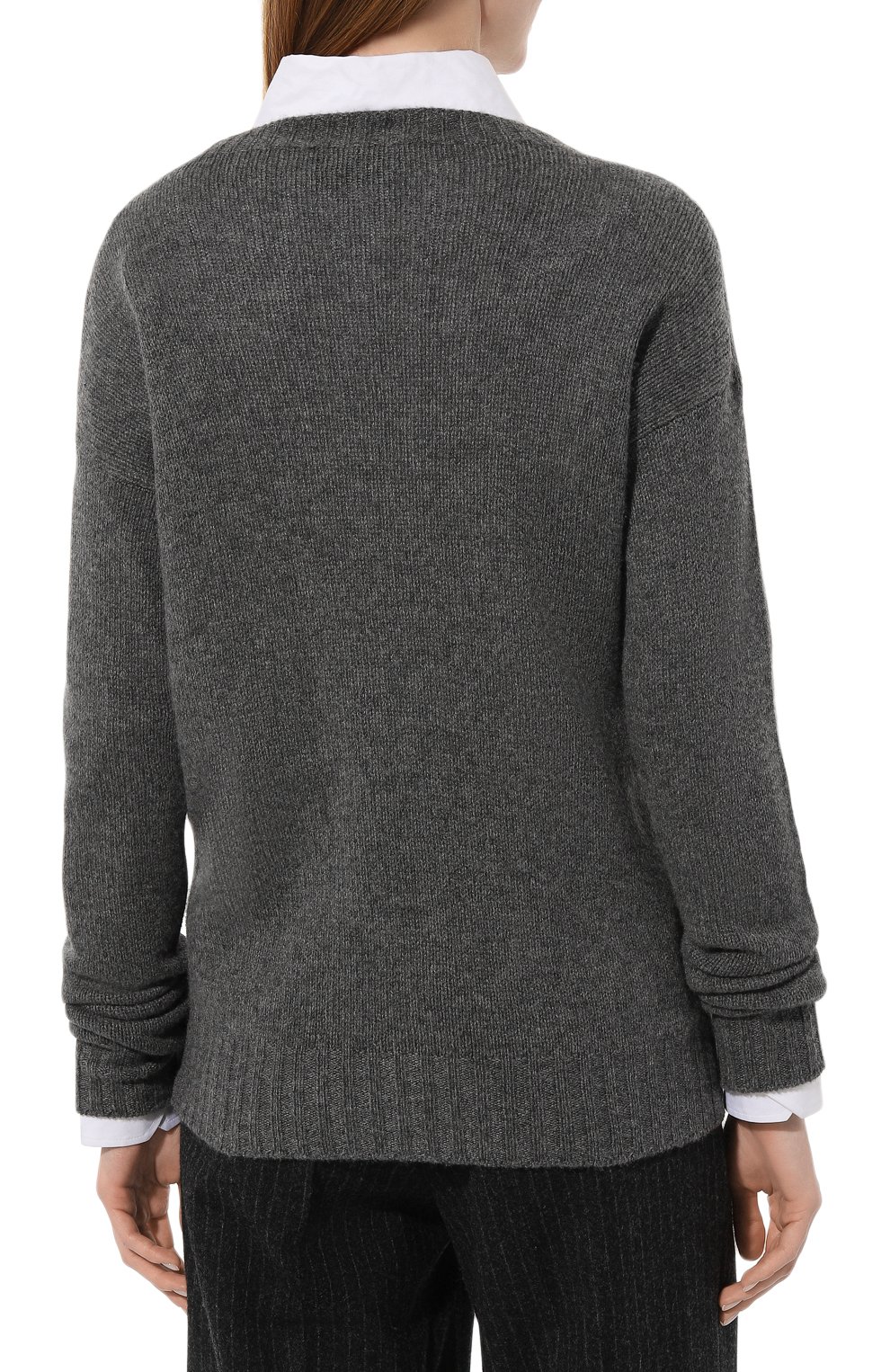 Кашемировый свитер PRADA, арт. P24S0B-1UXI-F0480-192, фото 4