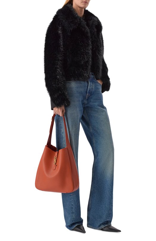Сумка Le 5 à 7 Supple large Saint Laurent 850545/AAAUQ Оранжевый  850545/AAAUQ Фото 8