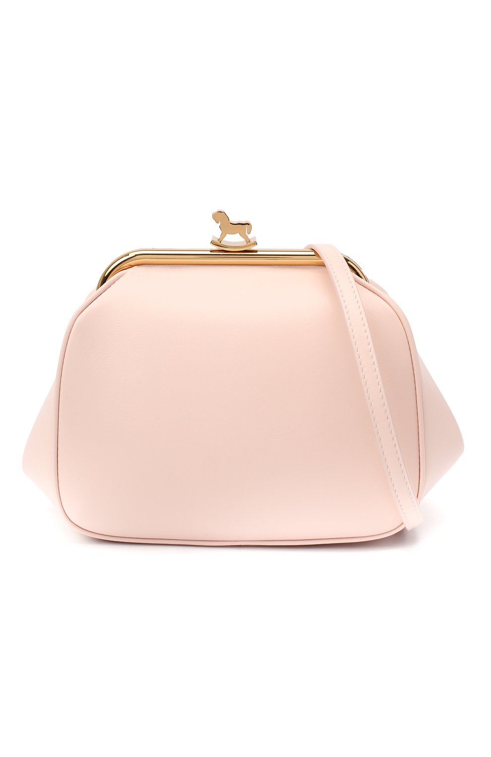 Сумка ULYANA SERGEENKO светло-розового цвета по цене 130000 руб., арт. BRS014CLASSX 0407с, фото 5 Сумка ULYANA SERGEENKO, арт. BRS014CLASSX 0407с, фото 5