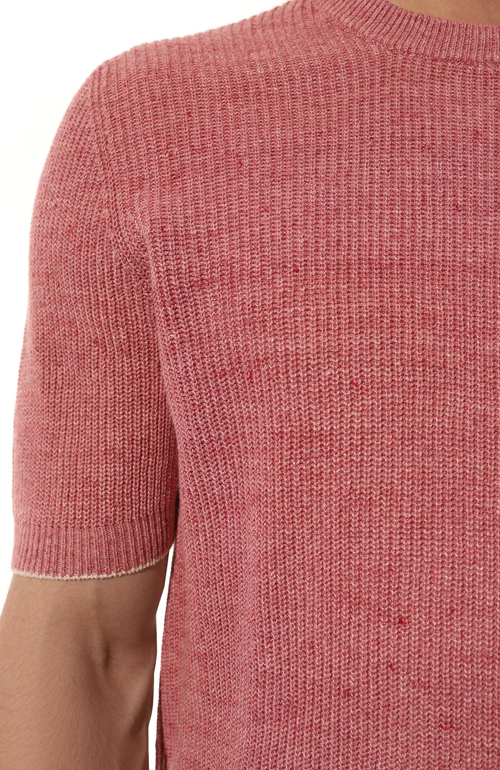 Джемпер изо льна и хлопка BRUNELLO CUCINELLI, арт. M2L70B2257, фото 5